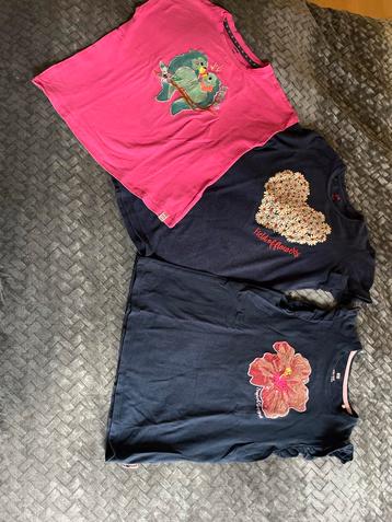 Set 3 shirts we 146 152 beschikbaar voor biedingen