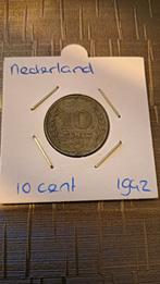 10 cent 1942 Nederland, Postzegels en Munten, Munten | Nederland, Verzenden, Koningin Wilhelmina, 10 cent