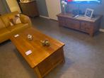 Salontafel midden eiken, Huis en Inrichting, Ophalen, 100 tot 150 cm, 50 tot 100 cm, Zo goed als nieuw