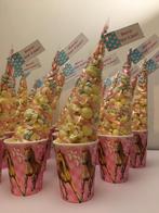 Traktatie paarden beker met popcorn, Ophalen of Verzenden, Nieuw, Feestartikel, Verjaardag