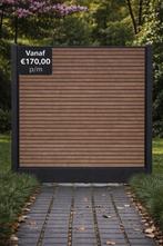 Composiet beton of aluminium schutting incl montage/matriaal