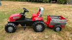 Rolly toys traptractor met aanhanger, tractor, Ophalen, Gebruikt, Overige merken, Met kar of aanhanger