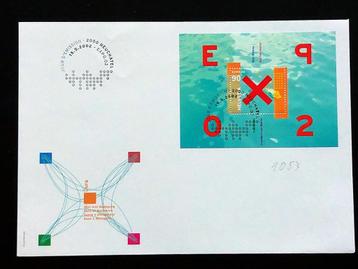 Zwitserland 2002 FDC Expo.02 Neuchâtel blok Helvetia beschikbaar voor biedingen