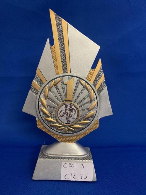 1e prijs voetbal. 50% korting., Postzegels en Munten, Penningen en Medailles, Overige materialen, Ophalen of Verzenden