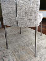 ! UNIEKE KANS ! 4 Design on Stock stoelen van Gerard vd Berg, Grijs, Vier, Design, Stof