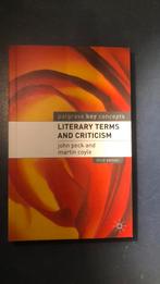 Literary Terms and Criticism, John Peck (Author), Martin Coyle (Author), Zo goed als nieuw, Beta, HBO