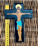 Crucifix keramiek.. handgemaakt, Ophalen of Verzenden