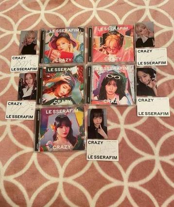 Le Sserafim Crazy Japan CD solo jacket album  beschikbaar voor biedingen
