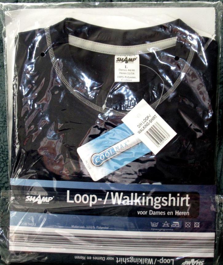 SHAMP nieuwe heren/dames hardlopen/fietsshirts, Maat L, Kleding | Heren, Sportkleding, Nieuw, Ophalen of Verzenden