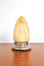 Art deco plafondlamp wandlamp tafellamp lampje jaren 30, Ophalen of Verzenden, Gebruikt, Glas
