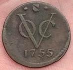 Halve Voc Duit Utrecht 1755, Ophalen of Verzenden, Vóór koninkrijk, Overige waardes, Losse munt