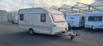 Avento Jubilé 455, Caravans en Kamperen, Vast bed, Rondzit, Avento, 4 tot 5 meter