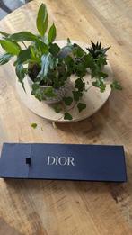 Dior Oblique Silk Tie - Brand New in Gift Box, Blauw, Nieuw, Ophalen of Verzenden, Met patroon