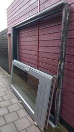 dubbele openslaande deuren tuindeuren met kozijn, Doe-het-zelf en Verbouw, Kozijnen en Schuifpuien, Ophalen, Gebruikt, Deurkozijn