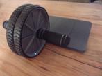 Ab Roller - Ab Wheel - Buikspiertrainer - Buikspierwiel +Mat, Ophalen of Verzenden, Gebruikt, Buik, Overige typen