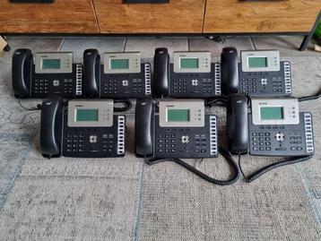 Te koop 7 zgan Yealink Telefoontoestellen beschikbaar voor biedingen