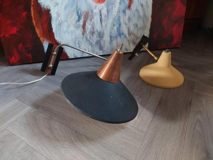 Vintage wandlampen., Huis en Inrichting, Lampen | Wandlampen, Gebruikt, Ophalen of Verzenden