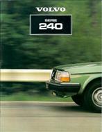 Brochure Volvo 240 1981, Gelezen, Ophalen of Verzenden, Volvo