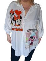 Nieuw Mickey Mouse blouse 1 maat 48 tot 52, Ophalen of Verzenden, Nieuw, Blouse of Tuniek