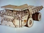 Modelbouw houten vrachtwagen, Hobby en Vrije tijd, Modelbouw | Auto's en Voertuigen, 1:50 of kleiner, Zo goed als nieuw, Truck
