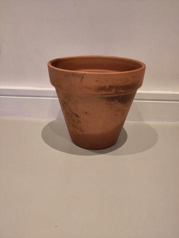 Terra cotta bloempot beschikbaar voor biedingen