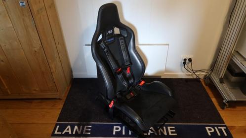 Recaro RS Stoel (Simracing) met TrakRacer Gordels, Spelcomputers en Games, Spelcomputers | Overige Accessoires, Gebruikt, Ophalen