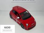 Abarth Fiat 500 (2008) | Bburago | schaal 1:18 | Gloednieuw, Hobby en Vrije tijd, Modelauto's | 1:18, Ophalen of Verzenden, Nieuw