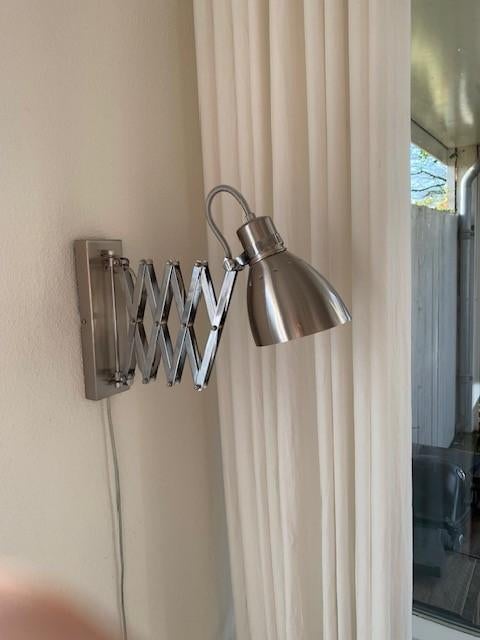 Uittrekbare wandlamp, Ophalen, Zo goed als nieuw, Modern/industrieel