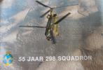 KLu Poster: 55 jaar 298 Helikopter squadron, Ophalen, Zo goed als nieuw, Kaart, Foto of Prent