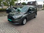 Ford Transit Connect 1.0 Benzine Airco 2Xschuifdeur L2H1, Auto's, Bestelauto's, USB, Bedrijf, Handgeschakeld, Grijs