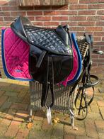 Shetlandzadel met dekje en hoofstel, Dieren en Toebehoren, Ophalen of Verzenden, Zo goed als nieuw, Dressuur