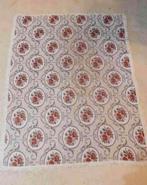 Retro vintage tafelkleed rozen glitters reversibel 185/143