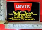 Vintage sticker Levis Levi's jeans spijkerbroeken logo, Ophalen of Verzenden, Zo goed als nieuw