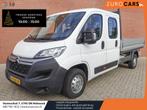 Citroen Jumper 131pk Open laadbak Dubbele Cabine 2.5t Trekha, Auto's, Voorwielaandrijving, Stof, Gebruikt, Euro 6