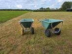 2x Kruiwagen met 2 wielen - Antilek, Tuin en Terras, Kruiwagens, Ophalen of Verzenden, Gebruikt, Handmatig, Tweewielig