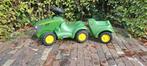 John Deere looptractor met Aanhanger rolly toys, Ophalen of Verzenden, Gebruikt, Trapvoertuig