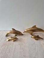 Dolfijnen familie zoekt nieuw verblijf, Antiek en Kunst, Antiek | Koper en Brons, Ophalen, Koper