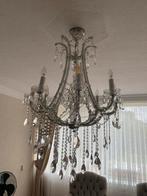 Kristallen Kroonluchter, Huis en Inrichting, Lampen | Kroonluchters, Ophalen of Verzenden, Gebruikt, Glas