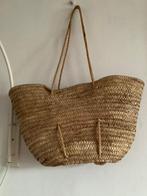 Rieten schoudertas Ibiza € 10,00., Beige, Ophalen