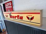 Norta Fietsen Reclamebord - Vintage Decoratie, Ophalen, Gebruikt, ., Lichtbak of (neon) lamp