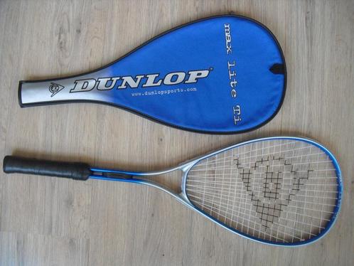 Squash racket Dunlop Max Lite Ti, Sport en Fitness, Squash, Gebruikt, Racket, Met hoes, Ophalen of Verzenden