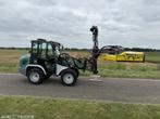 Kramer KL12.5 shovel met maaiarm, MC Connel, Becx snoeidek,, Tom Techniek Klarenbeek, Info@tomtechniek.nl, Molenvaart 19, 7364BR Lieren, NL