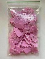 Partij vilten baby flesjes roze - 50 st | geboortebedankjes, Hobby en Vrije tijd, Feestartikelen, Ophalen of Verzenden, Nieuw