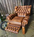 Chesterfield🇬🇧 relax springvale, cognac kleur, Huis en Inrichting, Fauteuils, Ophalen, Gebruikt, Retro, industrieel, mancave, vintage