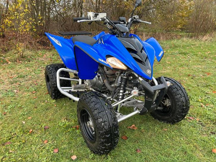 Yamaha Raptor YFM 350 R-W  Quad - Blauw, Motoren, Quads en Trikes, 11 kW of minder, 1 cilinder, Ophalen
