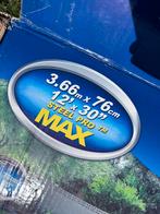 Bestway Zwembad 366cm en Intex filterpomp NU KOPEN, Ophalen, Gebruikt, Minder dan 80 cm, Rond