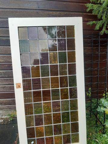 Glas in lood deur raam beschikbaar voor biedingen