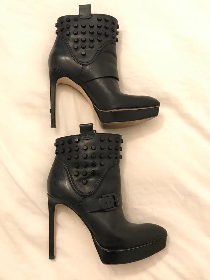 Michael Kors enkellaarzen maat 38,5/ 39, Kleding | Dames, Schoenen, Zo goed als nieuw, Lage of Enkellaarzen, Zwart, Ophalen of Verzenden
