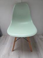 Set van 4 Eetkamerstoelen - Mintgroen, Overige kleuren, Scandinavisch, Zo goed als nieuw, Vier