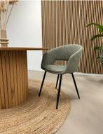 4x Kick eetkamerstoel Dean groen, Overige kleuren, Nieuw, Ophalen of Verzenden, Vier